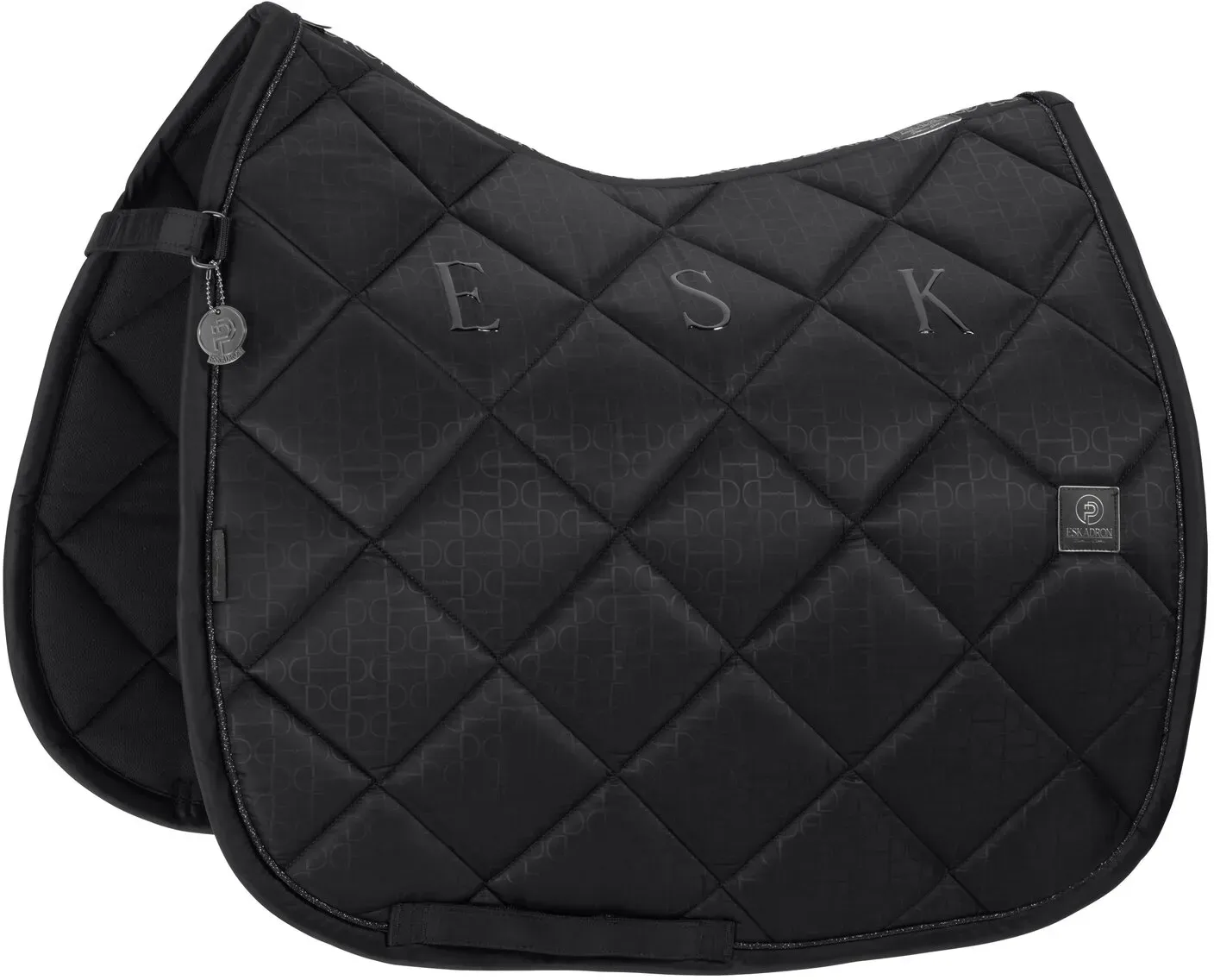ESKADRON Platinum Schabracke Glossy Bit black Pony Dressur