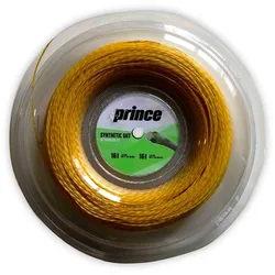 Prince Tennissaite Synthetic Gut mit Duraflex (Allround+Haltbarkeit) gold 200m Rolle