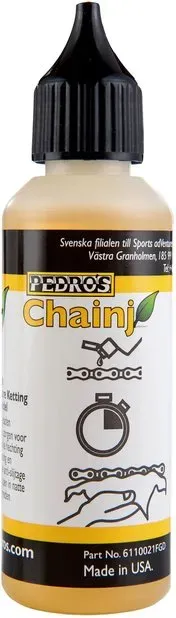 PEDROS Kettenöl ChainJ, Tropfflasche - 50ml Gelb Modell 2025