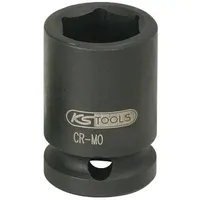 KS Tools 1/2" Sechskant-Kraft-Stecknuss, kurz, 1"