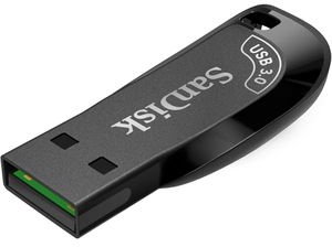 SanDisk USB-Stick Ultra Shift, 32 GB, bis 100 MB/s, USB 3.0, im Mini-Gehäuse