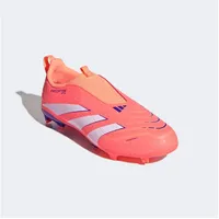 adidas Predator League Laceless MG/Fg Kinder Signal Coral/Ftwr White/Beam Orange 30