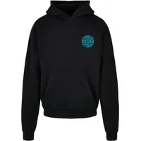 MERCHCODE Dance Under Stars Oversized Hoody in Schwarz, XXL