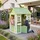 [en.casa] Spielhaus Kuoldsvin 144 x 102 x 90 cm Grün/Weiß