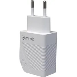 Muvit MCACC0014, Drinnen, AC, Weiß - Weiß