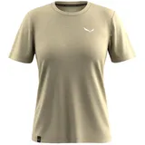 Salewa Eagle Minilogo Merino T-Shirt Beige M