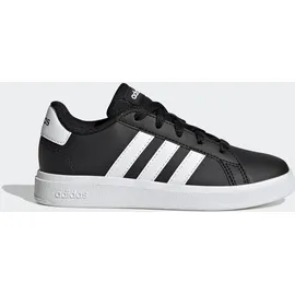 adidas Grand Court Lifestyle Tennis Lace-Up Kids Core Black / Cloud White / Core Black 32