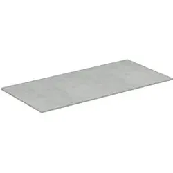 Ideal Standard Adapto Holzplatte U8416FX zu Waschtisch-Unterschrank und Standkonsole, 1050x12x505mm, Stein Dekor