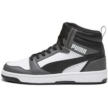 Puma Rebound V6 High-Top Puma White/Puma Black/Shadow Gray 42