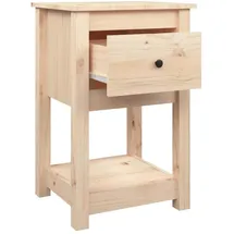 vidaXL Nachtschrank 40 x 35 x 61,5 cm Beige