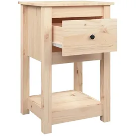 vidaXL Nachtschrank 40 x 35 x 61,5 cm Beige