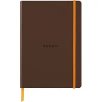 Rhodia Notizbuch A5 80 Blatt elfenbein 90g, liniert, Bronze