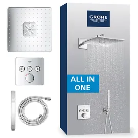 Grohe Precision SmartControl Duschsystem mit Vitalio SmartActive 310 Cube chrom