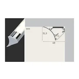 Paulmann Corner Profil Grau