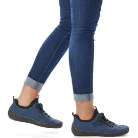 Rieker Schnürschuh Damen Blau 38