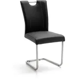 Niehoff Schwingstuhl 6861 Leder schwarz
