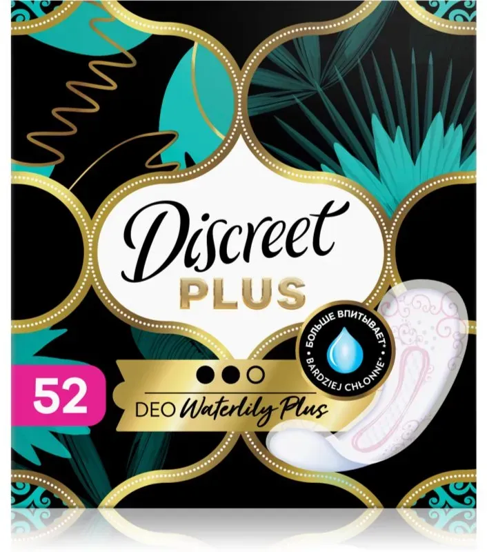 Discreet Waterlily Plus Slipeinlagen 52 St.
