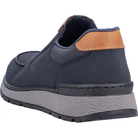 Rieker Loafer Herren Blau/Braun 40