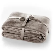 DecoKing Kuscheldecke 70 x 150 cm Beige