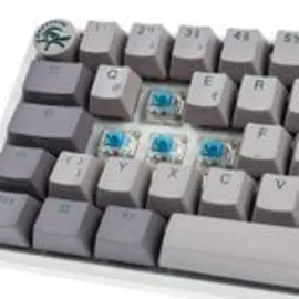 Ducky One 3 Mini (DE, Kabelgebunden), Tastatur, Grau