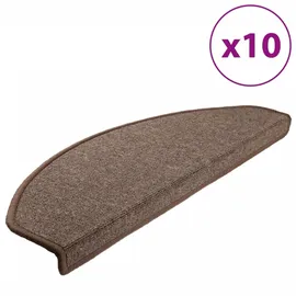vidaXL Stufenmatte 65 x 24 cm Kaffeebraun
