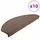 vidaXL Stufenmatte 65 x 24 cm Kaffeebraun