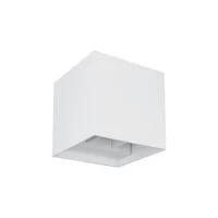 GLOBO LED-Außenwandleuchte Veronika Alu, Eisen, Stahl & Metall Weiß