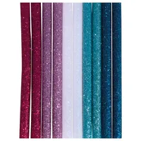Rayher Heißklebesticks Glitter farbsortiert, 10 St.