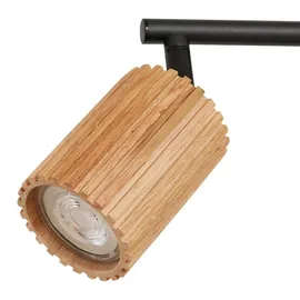 LINDBY Stralino 4-flammig Holz - Hellbraun