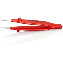 KNIPEX  Praezisionspinzette Spitz Isolierung 130 mm