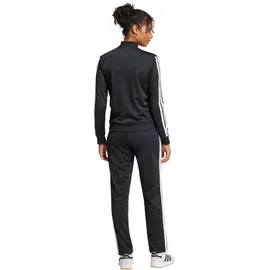 adidas Essentials 3 Stripes Trainingsanzug Black XXS