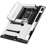 NZXT N7 B850 ATX Gaming-Mainboard für Ryzen 9000/8000/7000 – 16+2+1, DDR5, 3X M.2, PCIe 5,0, Wi-Fi 6E, 2,5GbE, USB 4 – M.2 NVME mit Schnellverschluss – Weiß