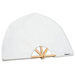 SAUNAGUT® Aufgussfächer Esche Standard, Farbe: Schwarz