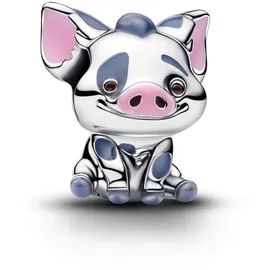 Pandora Charm-Einhänger Schwein grau/rosa/silber 793843C01