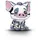 Pandora Charm-Einhänger Schwein grau/rosa/silber 793843C01