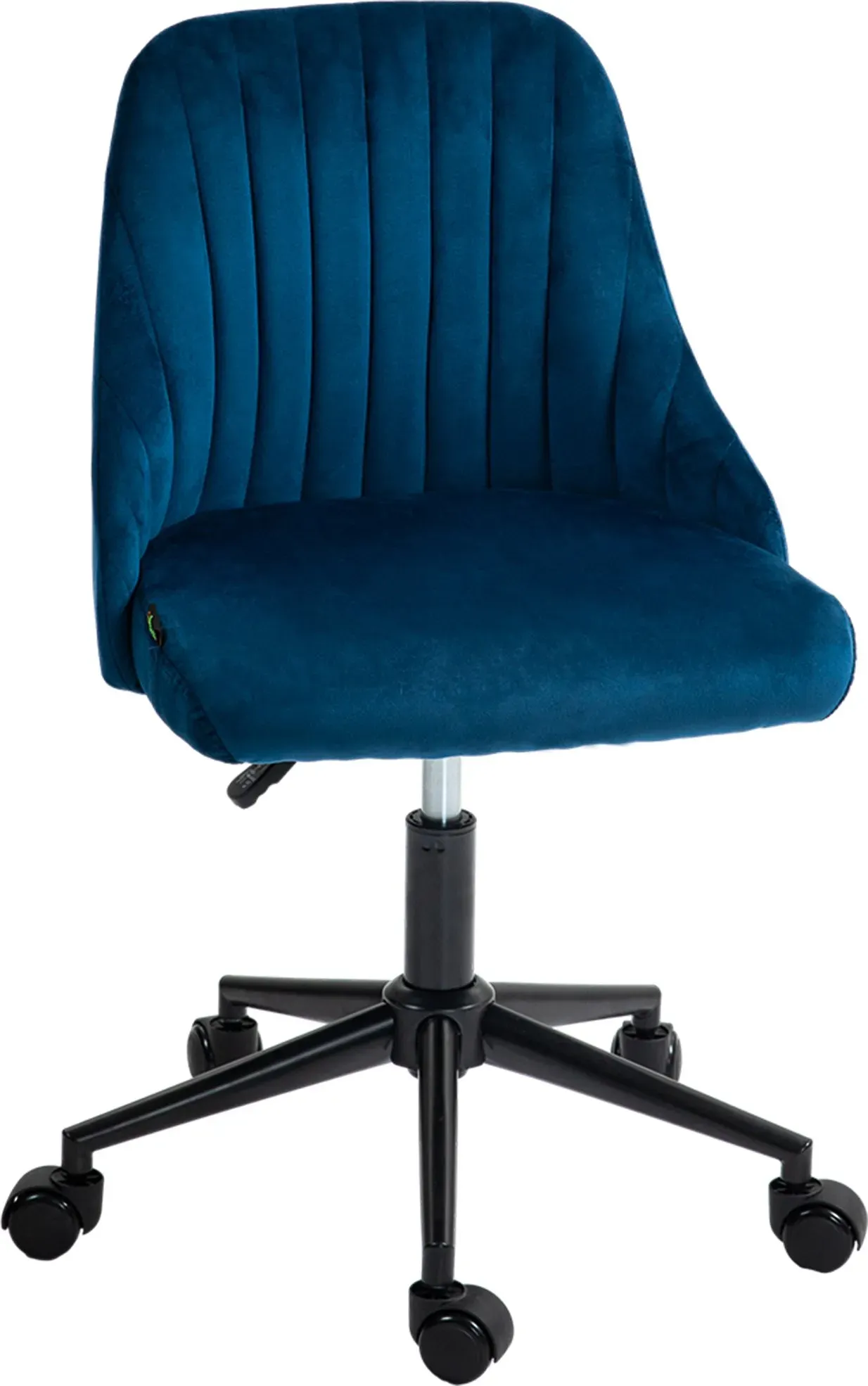 Vinsetto Bürostuhl Drehstuhl höhenverstellbar Wohnzimmerstuhl Schreibtischstuhl Blau mit ergonomischem Design   Aosom.de