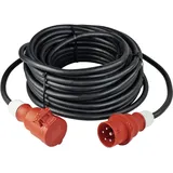 as - Schwabe AS Schwabe 61335 Strom Verlängerungskabel 32A Schwarz 5.00m H07RN-F 5G 6mm2