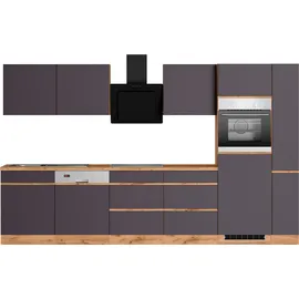 kochstation Küchenzeile »KS-Riesa«, Stellbreite 330 cm, ohne E-Geräte