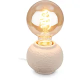 Brilo Tischlampe Beige