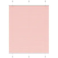 VidaXL Plissee Rosa 105x100 cm Stoffbreite 104,4 cm Polyester