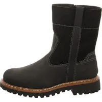 Josef Seibel Lamfell-Boots in schwarz