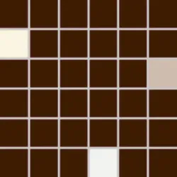 Rako Concept Plus Mosaik braun 30x30 cm glanz WDM05009.1