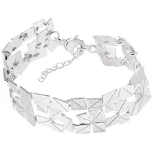 Steel_art Partis Armband silberfarben Edelstahl 563050C00 Größe onesize