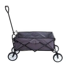 Mendler Bollerwagen HWC-E38 grau Hecktasche grau