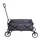 Mendler Bollerwagen HWC-E38 grau Hecktasche grau