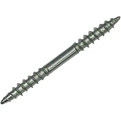 Verbinder "für Holz Gardinenstangen", grau (metall), SCHÖNER WOHNEN-KOLLEKTION, Gardinenstangenhalterungen, Serie Gardinenstangen Set Mira Ø 25 mm