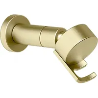 GESSI Hi-Fi Wand-Brausehalter - messing gebürstet