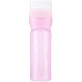 Flasche zum Auftragen von Haaröl – Kamm zum Färben der Haare | Flasche mit Kamm für Haarfärbung | Flasche mit Kamm für Haare | Flasche mit farbigem Kamm für Haare