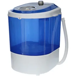 MESTIC Mini Waschmaschine MW-100 Camping Mobile Reise Waschautomat Leise 2 kg