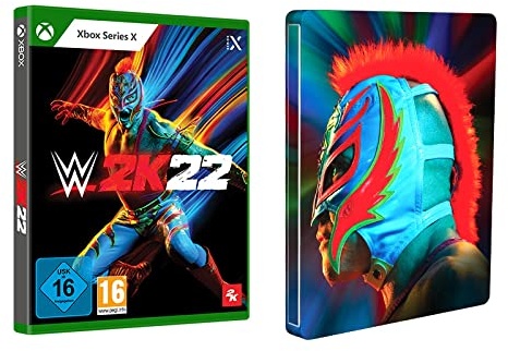 WWE 2K22 - Amazon Steelbook - USK & PEGI - [Xbox Series X]